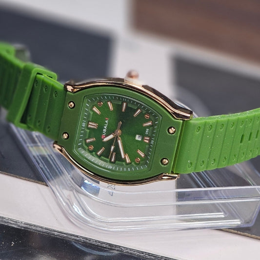 GUSALA-GREEN DIAL CLASSY WATCH